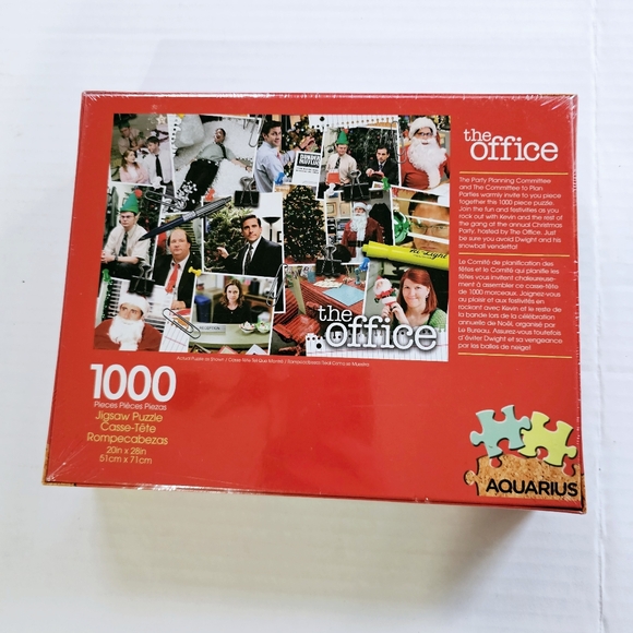 The Office jigsaw puzzle 1000 piece NIB holiday theme - Picture 4 of 7